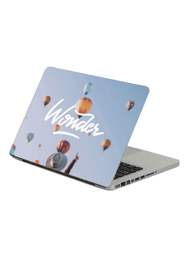 Wonder BalloonsPrinted Laptop Sticker 13.3 Inch Multicolor Multicolor 