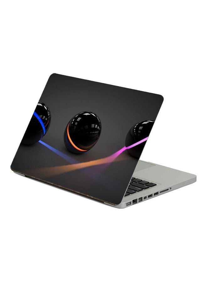 Balls LightPrinted Laptop Sticker 13.3 Inch Multicolor Multicolor