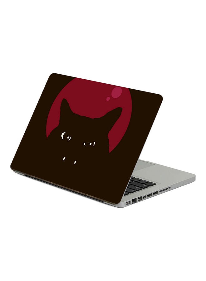 Cat FangsPrinted Laptop Sticker 13.3 Inch Multicolor Multicolor