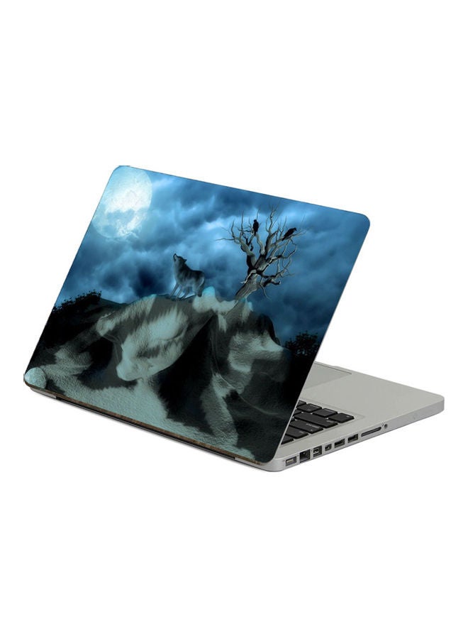 Wolf BirdsPrinted Laptop Sticker 13.3 Inch Multicolor Multicolor