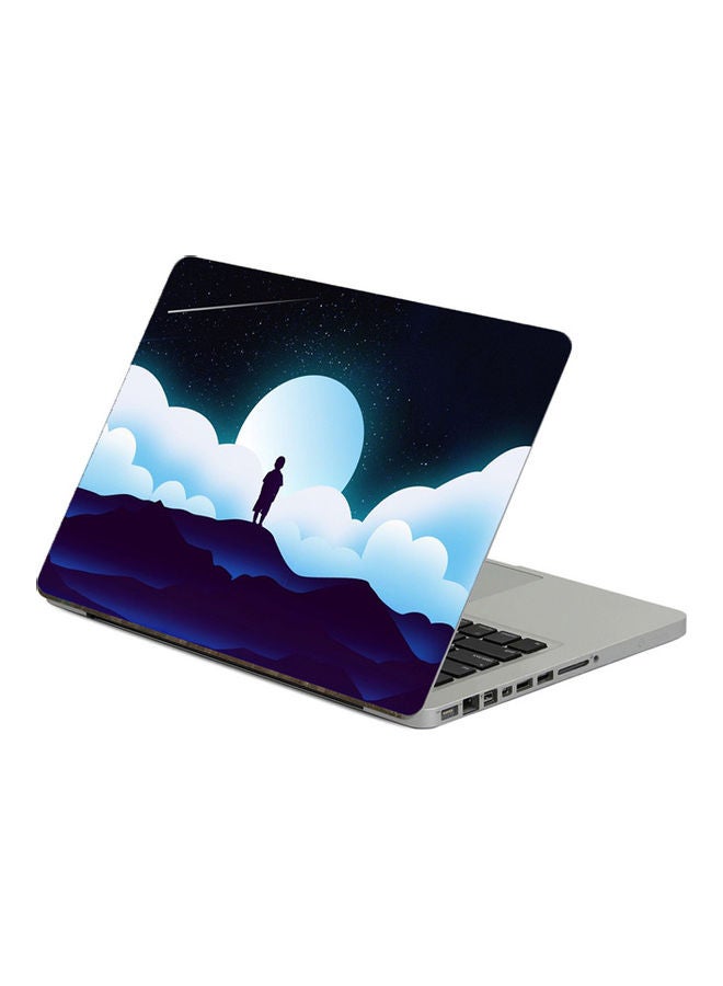 Child SilhouettePrinted Laptop Sticker 13.3 Inch Multicolor Multicolor