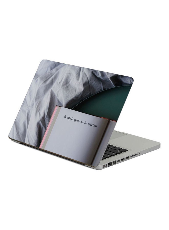 Book InscriptionPrinted Laptop Sticker 13.3 Inch Multicolor Multicolor