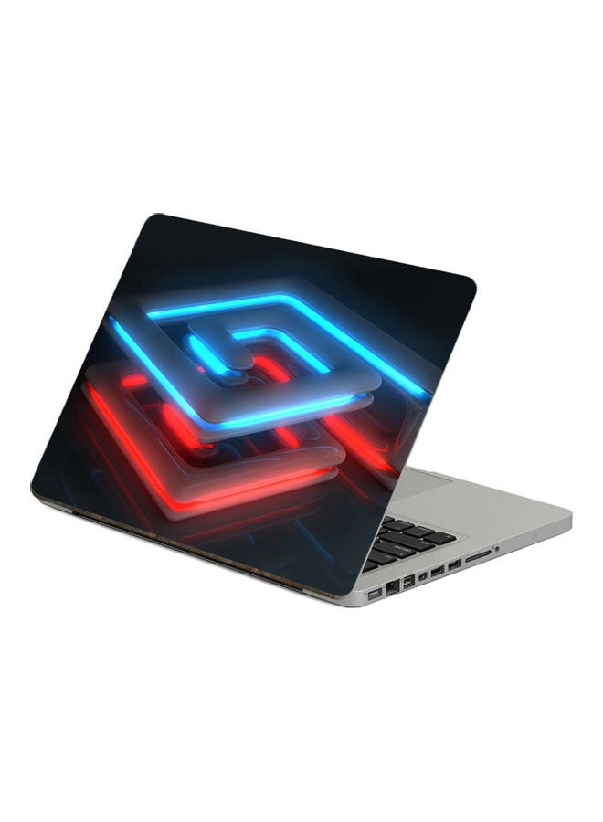 Neon LightPrinted Laptop Sticker 13.3 Inch Multicolor Multicolor