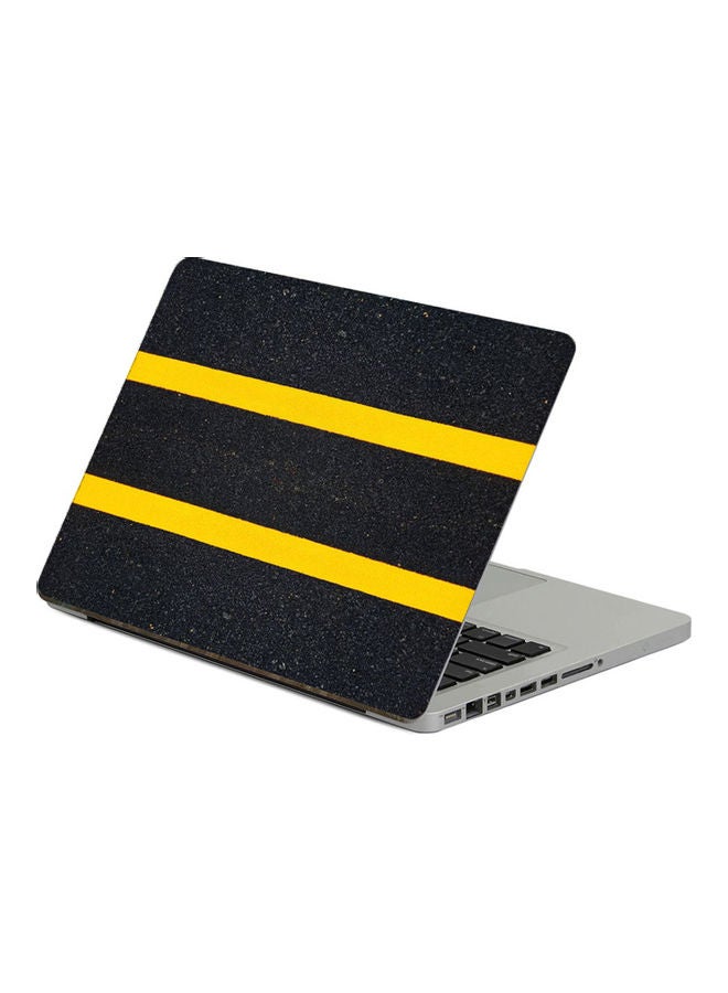 Lines AsphaltPrinted Laptop Sticker 13.3 Inch Multicolor Multicolor