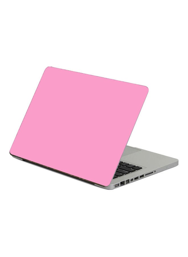 Pink ColorPrinted Laptop Sticker 13.3 Inch Multicolor Multicolor 