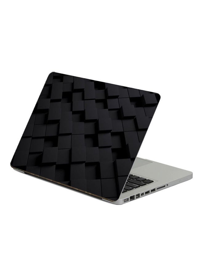 Generic Cube DarkPrinted Laptop Sticker 13.3 Inch Multicolor Multicolor 