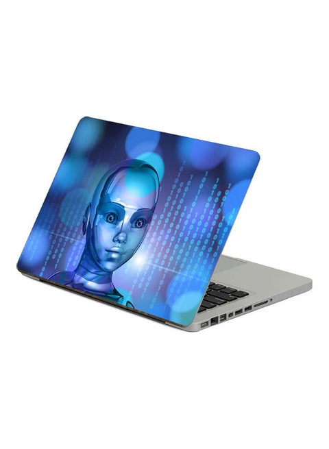 Robot CyborgPrinted Laptop Sticker 13.3 Inch Multicolor Multicolor