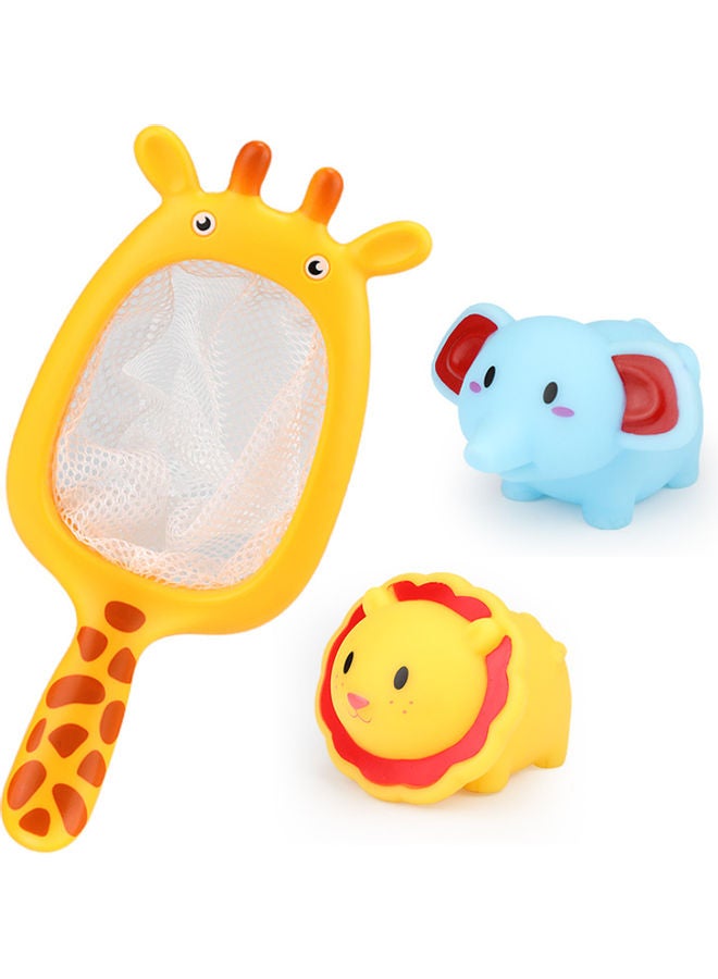 بيوينتي مجموعة ألعاب استحمام بتصميم على شكل حيوانات ومكونة من 3 قطع - Image 1