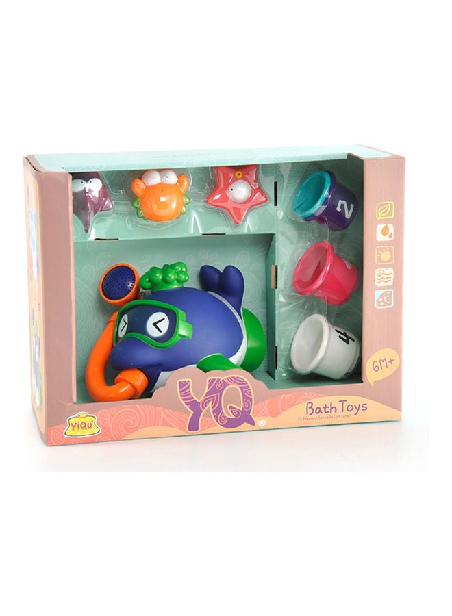 Beauenty Soft Rubber Marine Animals Baby Bath Toys - Image 1