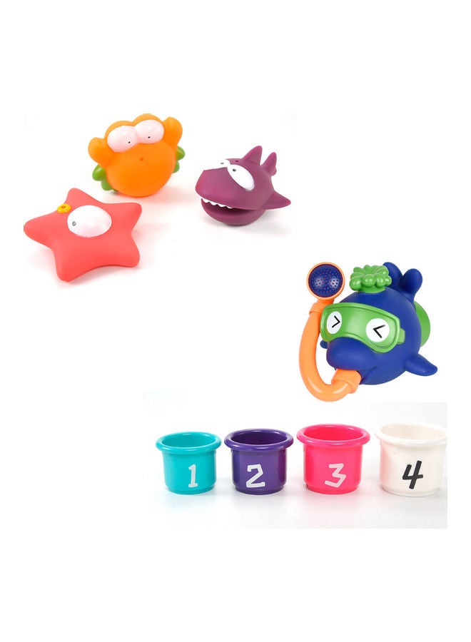 Beauenty Soft Rubber Marine Animals Baby Bath Toys - Image 2