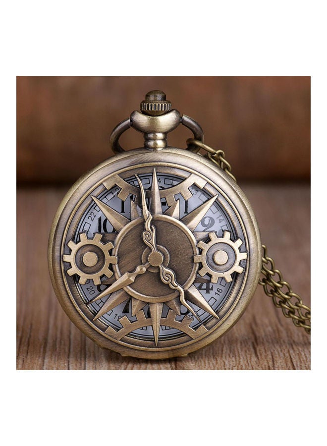 Vintage Hollow Gear Pocket Watch ZKF3744868  - Image 1