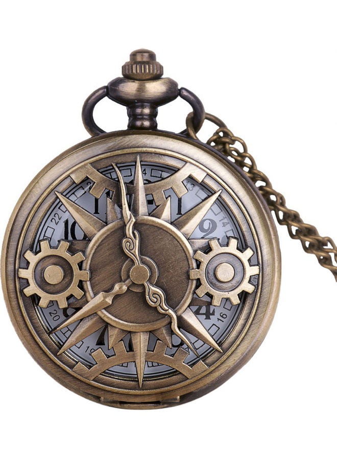 Vintage Hollow Gear Pocket Watch ZKF3744868  - Image 5