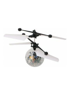 Generic Mini Flying R/C Ball Dowin Crystal Hand Suspension Helicopter 