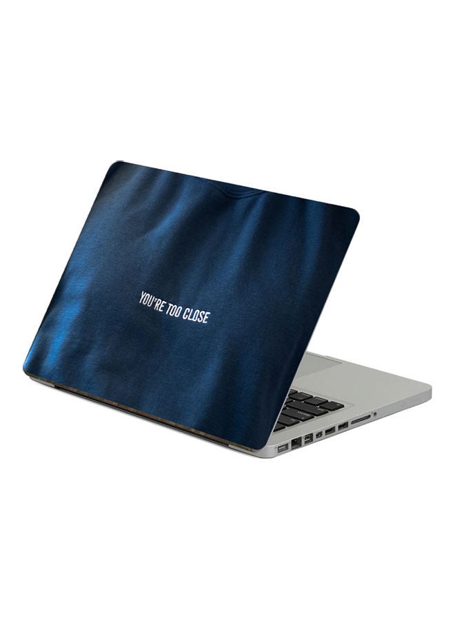 Inscription ClothesPrinted Laptop Sticker 13.3 Inch Multicolor Multicolor