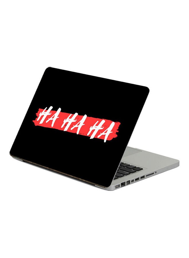 Inscription LettersPrinted Laptop Sticker 13.3 Inch Multicolor Multicolor