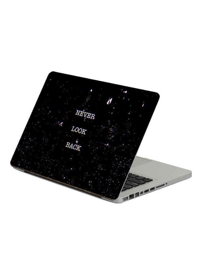 Inscription QuotePrinted Laptop Sticker 13.3 Inch Multicolor Multicolor