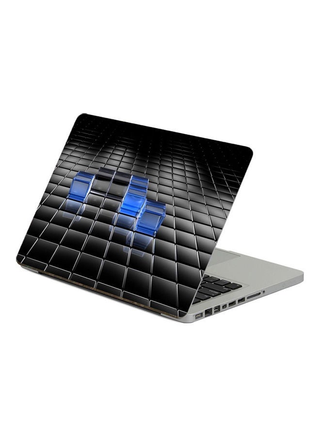 Generic Cubes SurfacePrinted Laptop Sticker 13.3 Inch Multicolor Multicolor 