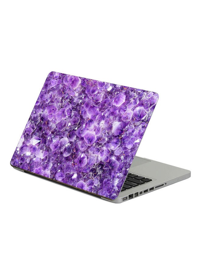 Stones GlitterPrinted Laptop Sticker 13.3 Inch Multicolor Multicolor