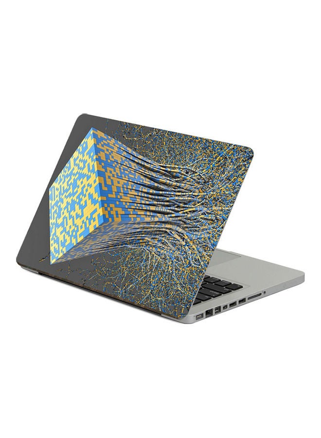 Cube PaperPrinted Laptop Sticker 13.3 Inch Multicolor Multicolor