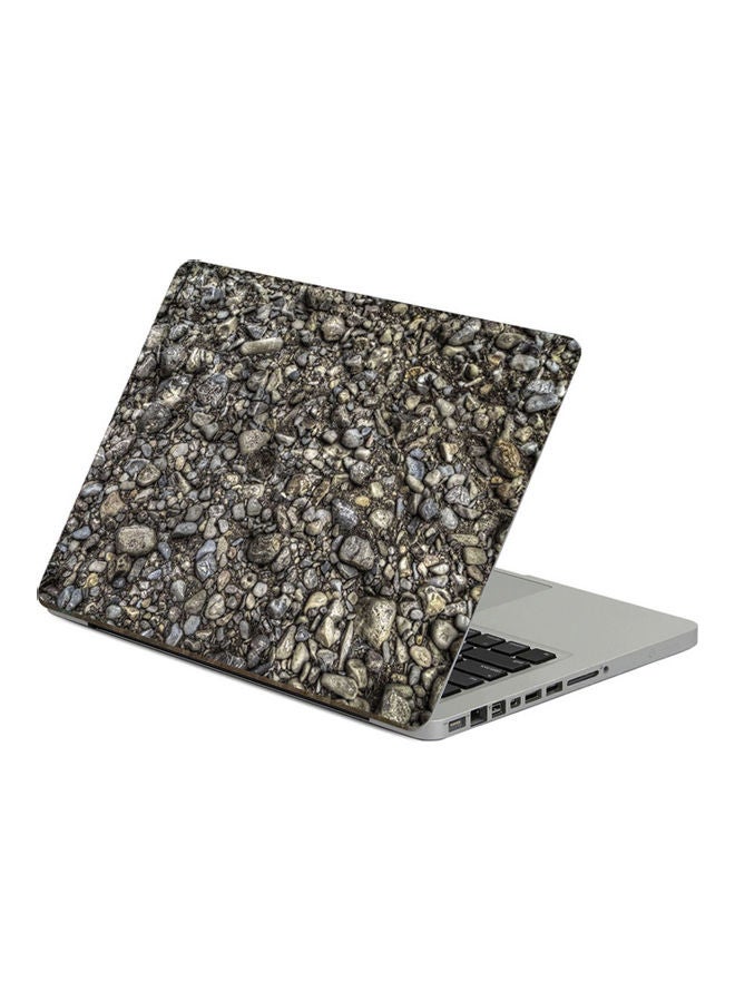 Texture StonesPrinted Laptop Sticker 13.3 Inch Multicolor Multicolor