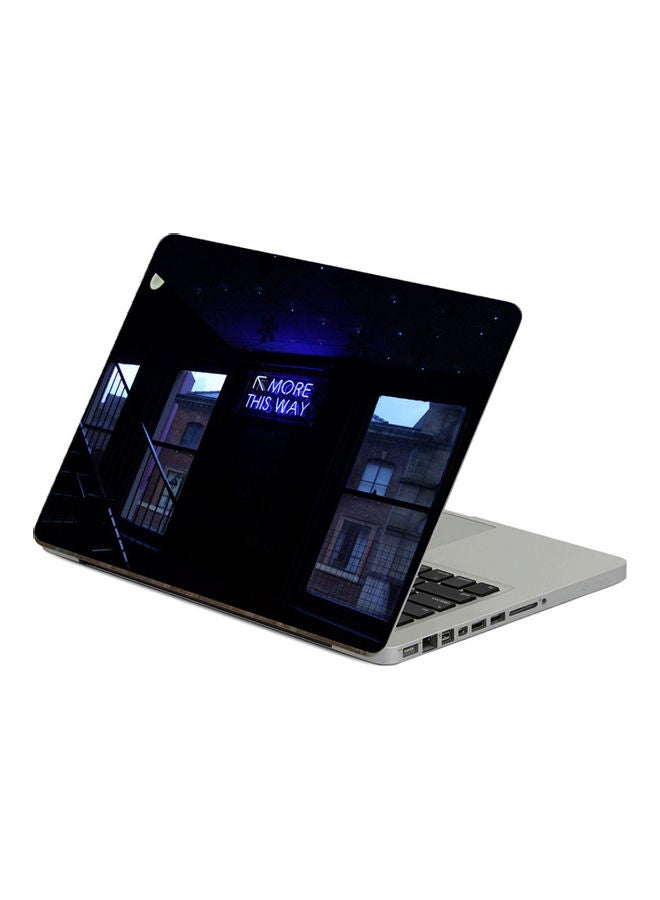 Neon InscriptionPrinted Laptop Sticker 13.3 Inch Multicolor Multicolor