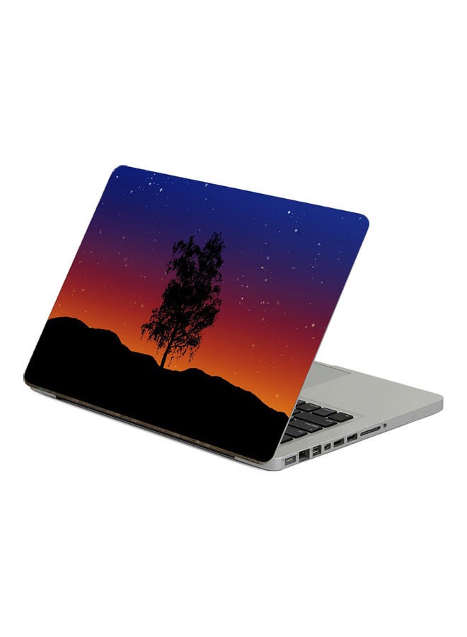 Tree ArtPrinted Laptop Sticker 13.3 Inch Multicolor Multicolor
