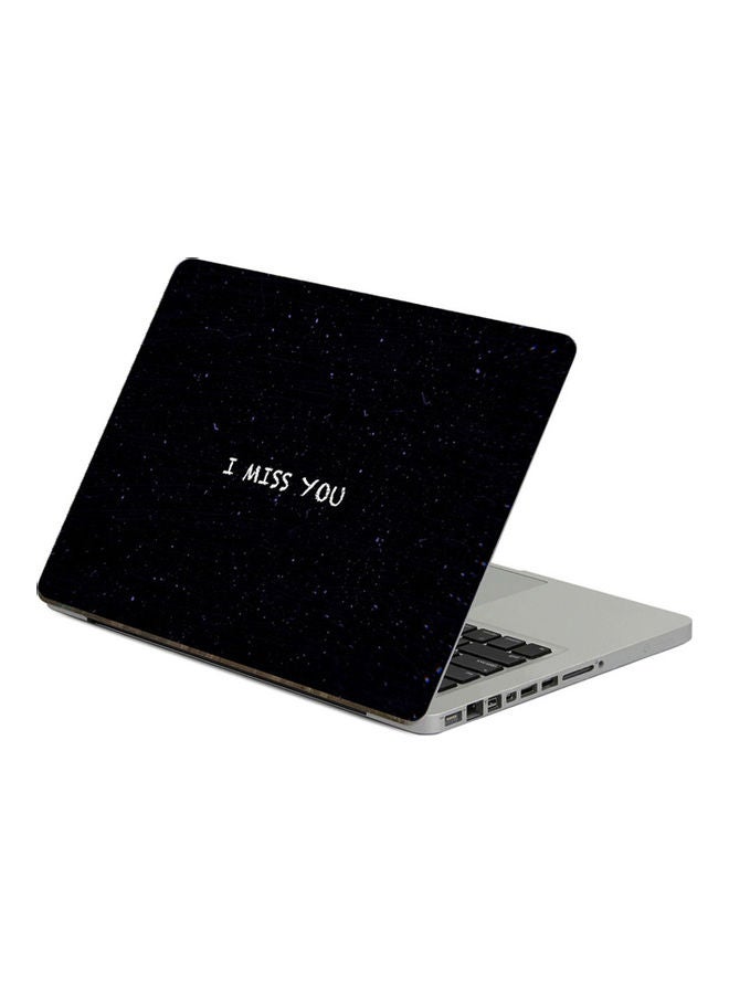 Inscription MissPrinted Laptop Sticker 13.3 Inch Multicolor Multicolor