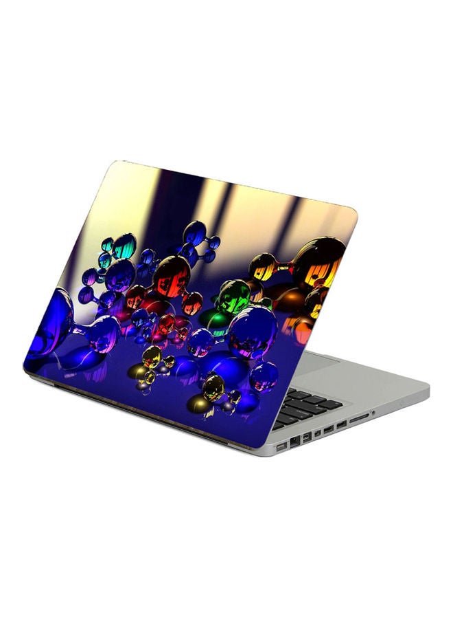Generic Balls MoleculePrinted Laptop Sticker 13.3 Inch Multicolor Multicolor 