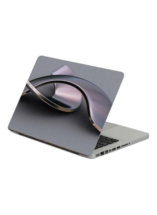 ملصق لابتوب من المعدن بطبعة زوجين مقاس 13.3 بوصة، ألوان متعددة متعدد الألوان