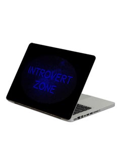 Introvert ZonePrinted Laptop Sticker 13.3 Inch Multicolor Multicolor