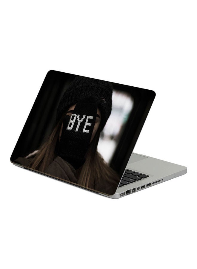Face MittPrinted Laptop Sticker 13.3 Inch Multicolor Multicolor