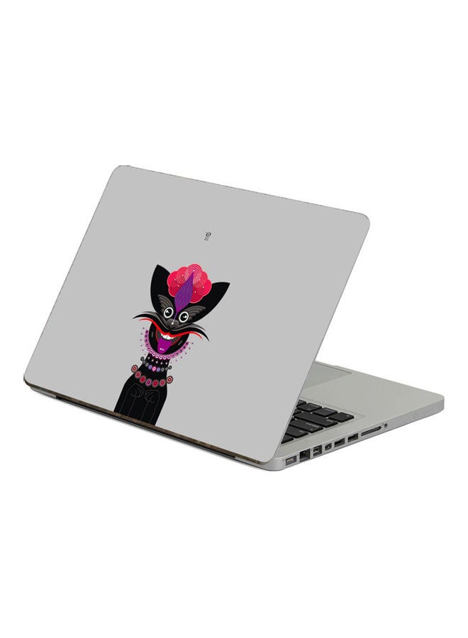 ملصق لابتوب بطبعة كات دراغون مقاس 13.3 بوصة، متوفر بألوان متعددة متعدد الألوان