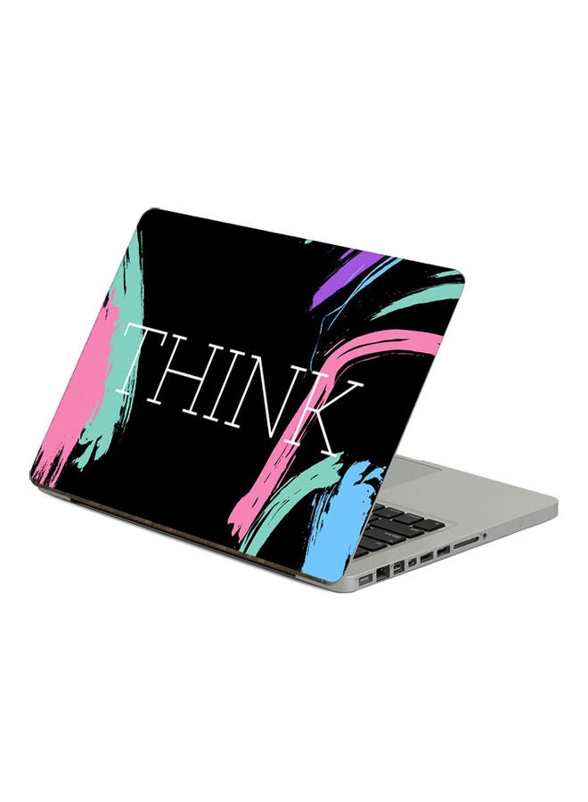 Think ThoughtsPrinted Laptop Sticker 13.3 Inch Multicolor Multicolor