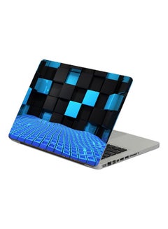 Cube SquaresPrinted Laptop Sticker 13.3 Inch Multicolor Multicolor