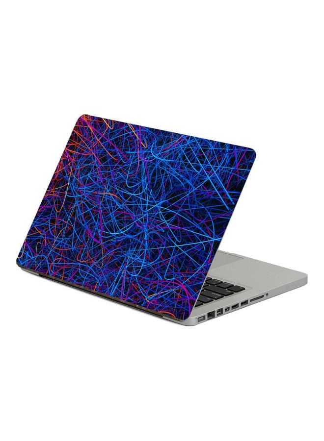 Generic - Lines PlexusPrinted Laptop Sticker 13.3 Inch Multicolor Multicolor - Image 1