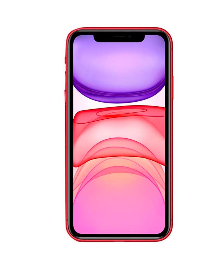 Apple - iPhone 11 (PRODUCT)RED 256GB 4G LTE (2020 - Slim Packing) - Middle East Specs - Image 1