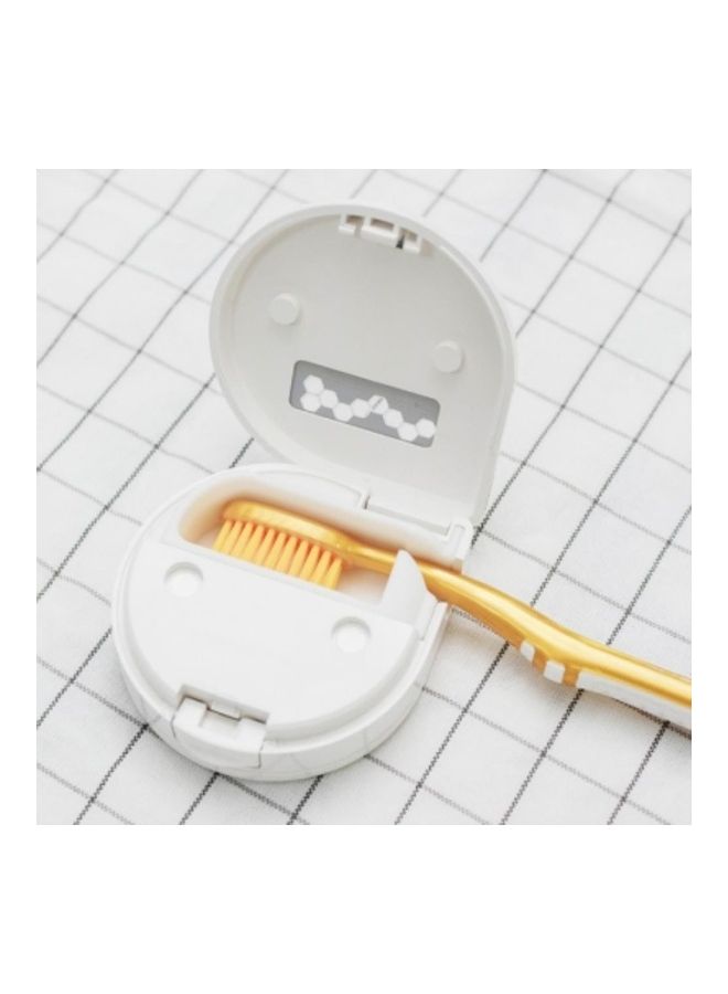 شو وو علبة تخزين لتعقيم فرشاة الأسنان الكهربائية أبيض - Image 2