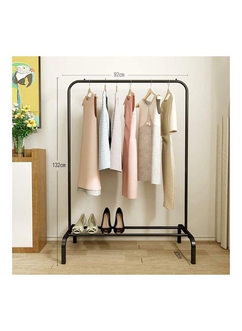 Floor Standing Cloth Rack Black