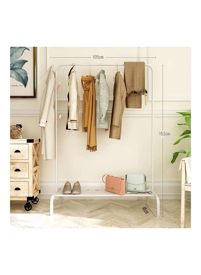 XiuWoo Floor Standing Cloth Rack White - Image 1