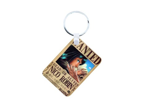 2-In-1 One Piece Printed Keychain And Necklace Multicolour