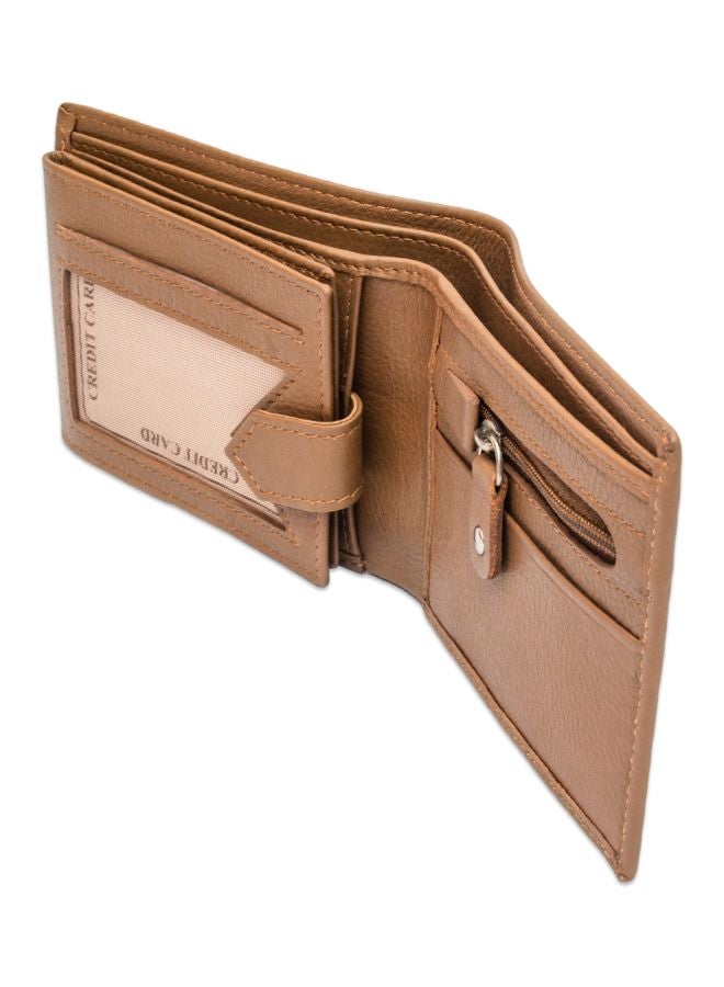 Leather Bifold Men's Wallet Camel - v1603085890/N41059997A_3