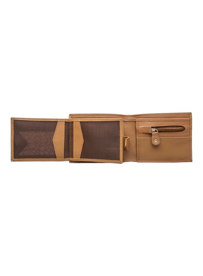 Leather Bifold Men's Wallet Camel - v1603085893/N41059997A_5