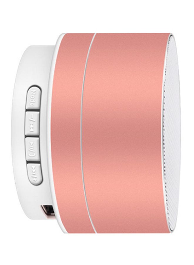 بي جي مكبر صوت محمول يعمل بتقنية البلوتوث وردي/أبيض - Image 2