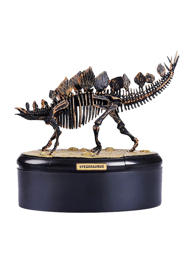 حفريات هيكل عظمي ثلاثي الأبعاد على شكل ديناصور (ستيجوسورس) - Image 1