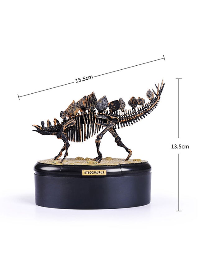 حفريات هيكل عظمي ثلاثي الأبعاد على شكل ديناصور (ستيجوسورس) - Image 3