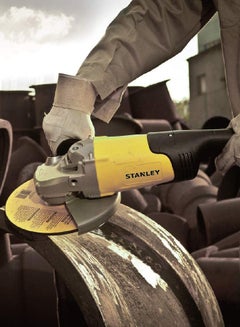 Stanley Corded Power Tool Large Angle Grinder 2000W Yellow/Black/Silver 230mm  - Image 3
