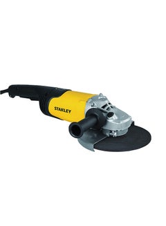 Stanley Corded Power Tool Large Angle Grinder 2000W Yellow/Black/Silver 230mm  - Image 1