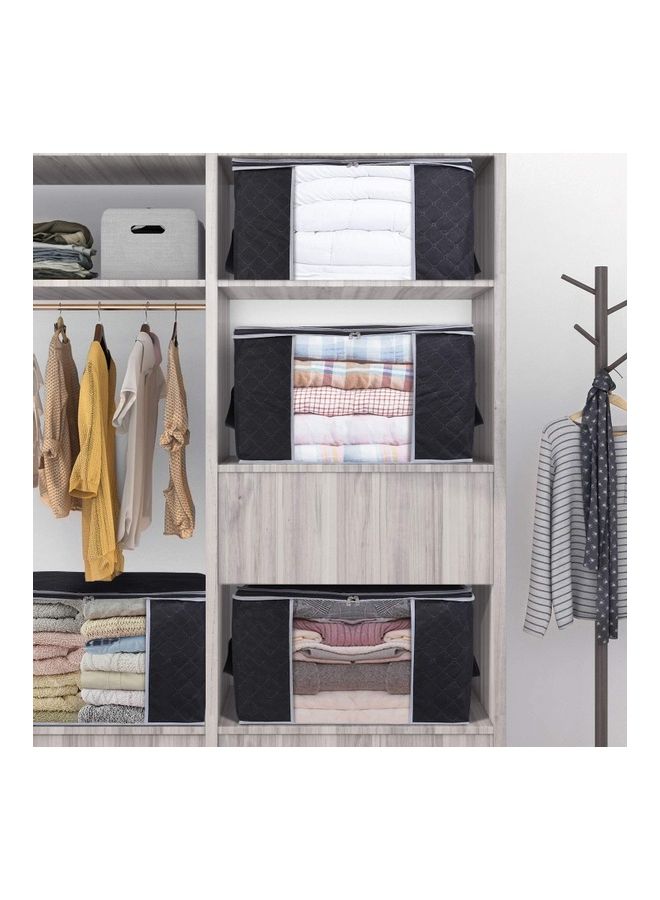XiuWoo Clothes Storage Organizer Black  - Image 5