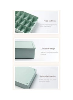 XiuWoo Simple Houseware Closet Organizer Beige 12 grids  - Image 5