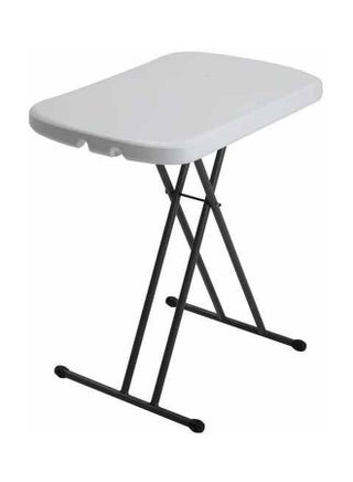 Foldable Personal Table White/Black 65.8 x45.5 x71.1cm - v1603095279/N40859204A_1